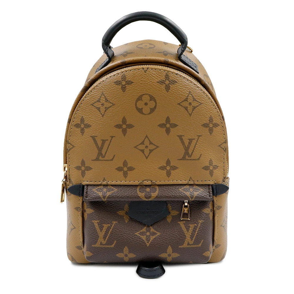LOUIS VUITTON Palm Springs Backpack Monogram Reverse Brown Daypack